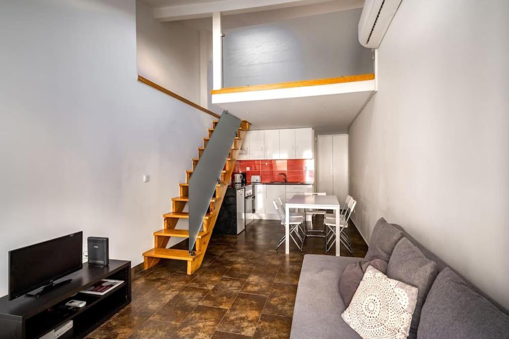 Charming Studio With Ac And Loft On Ground Floor Lisboa Exterior foto
